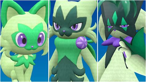 pokemon violet sprigatito evolution|Sprigatito